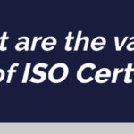 What are the various benefits of ISO Certification?